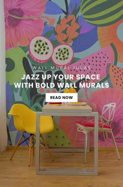Jazz Up Your Space with Bold Wall Murals