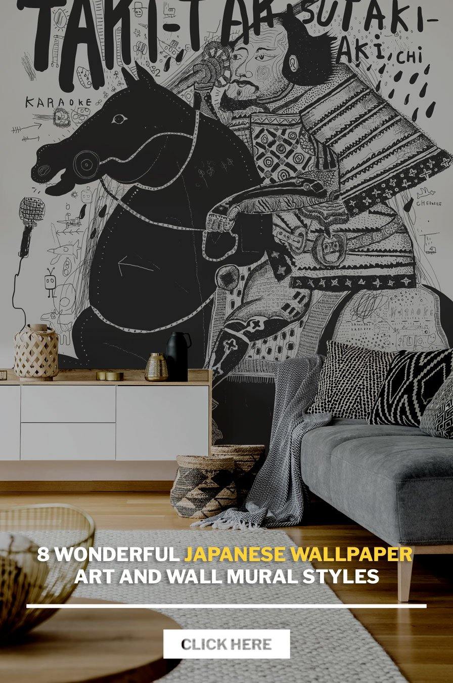 8 Wonderful Japanese Wallpaper Art and Wall Mural styles - Eazywallz