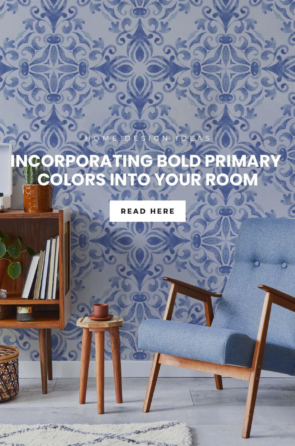 Incorporating Bold Primary Colors Into Your Room - Eazywallz