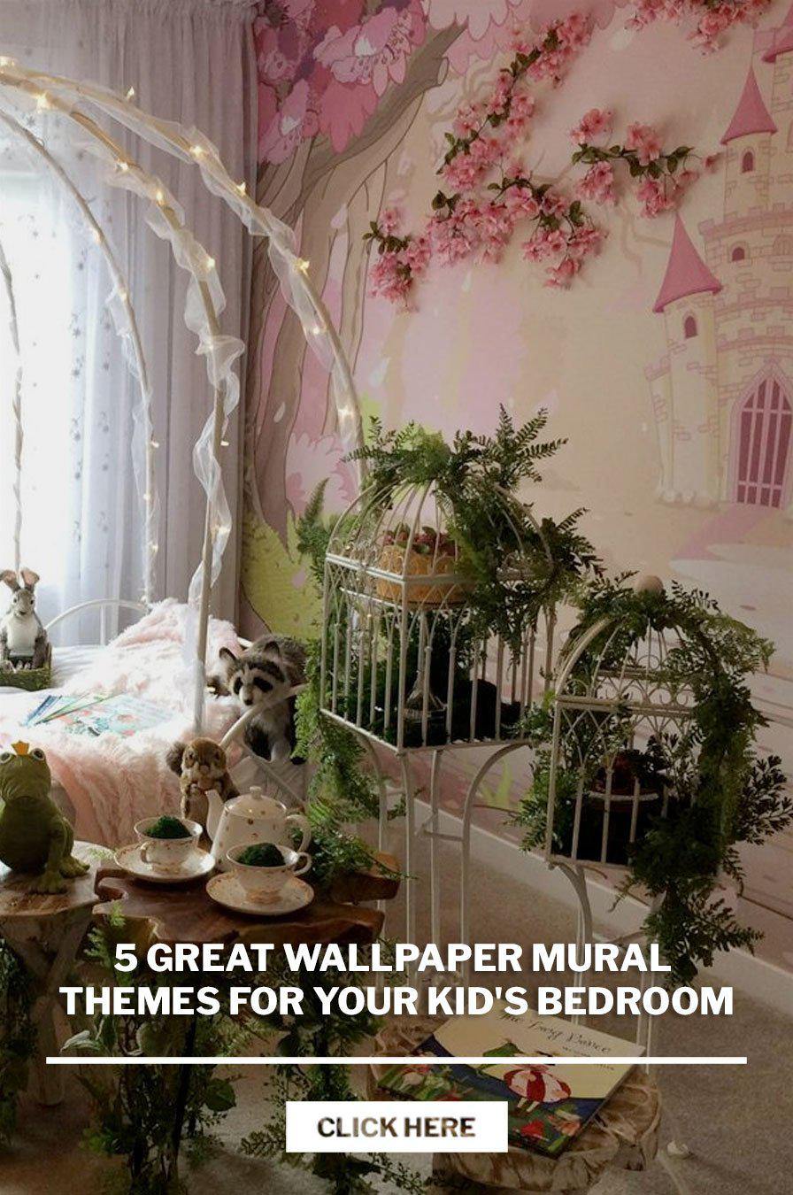 5 Great Wallpaper Mural Themes for your Kid's Bedroom - Eazywallz