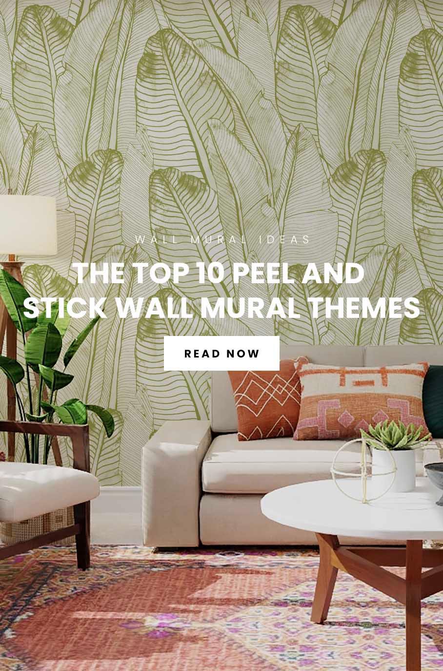 The Top 10 Peel and Stick Wall Mural & Wallpaper Themes - Eazywallz