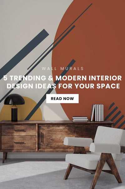 Wall Murals: 5 Trending & Modern Interior Design Ideas for your Space