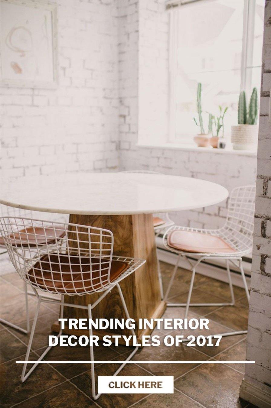 Trending Interior Decor Styles of 2017 - Eazywallz