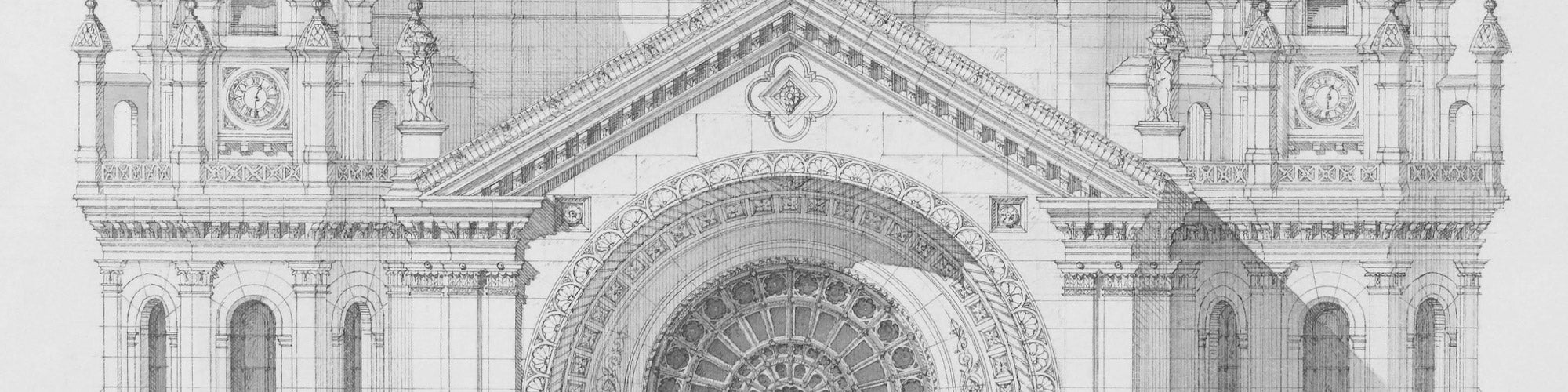 Architecture Illustrations wall murals