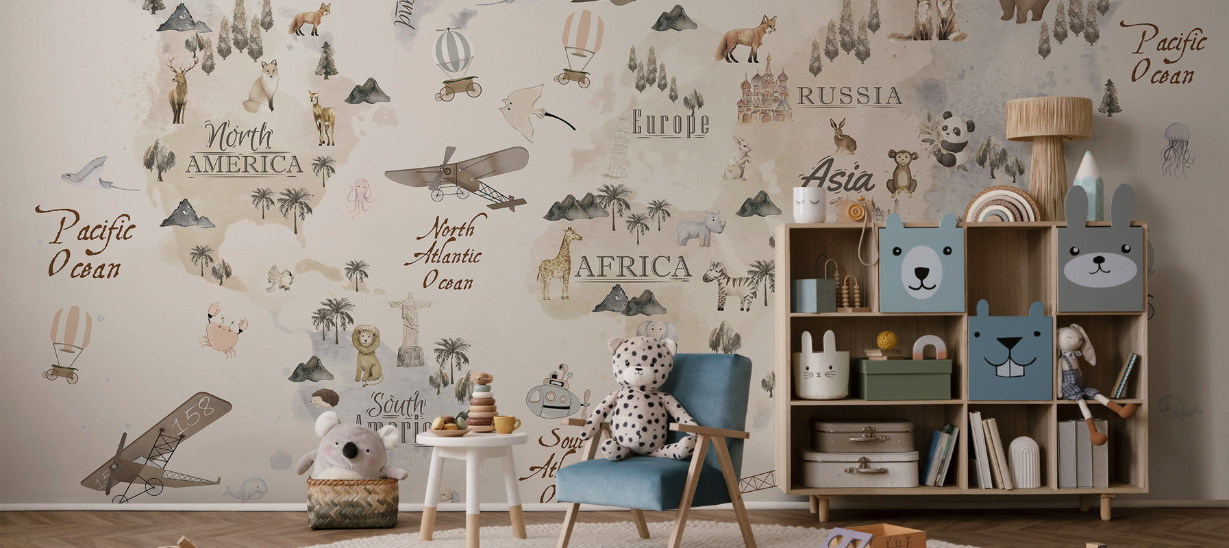 Kids Murals & Wallpaper for Adventure Walls - Eazywallz