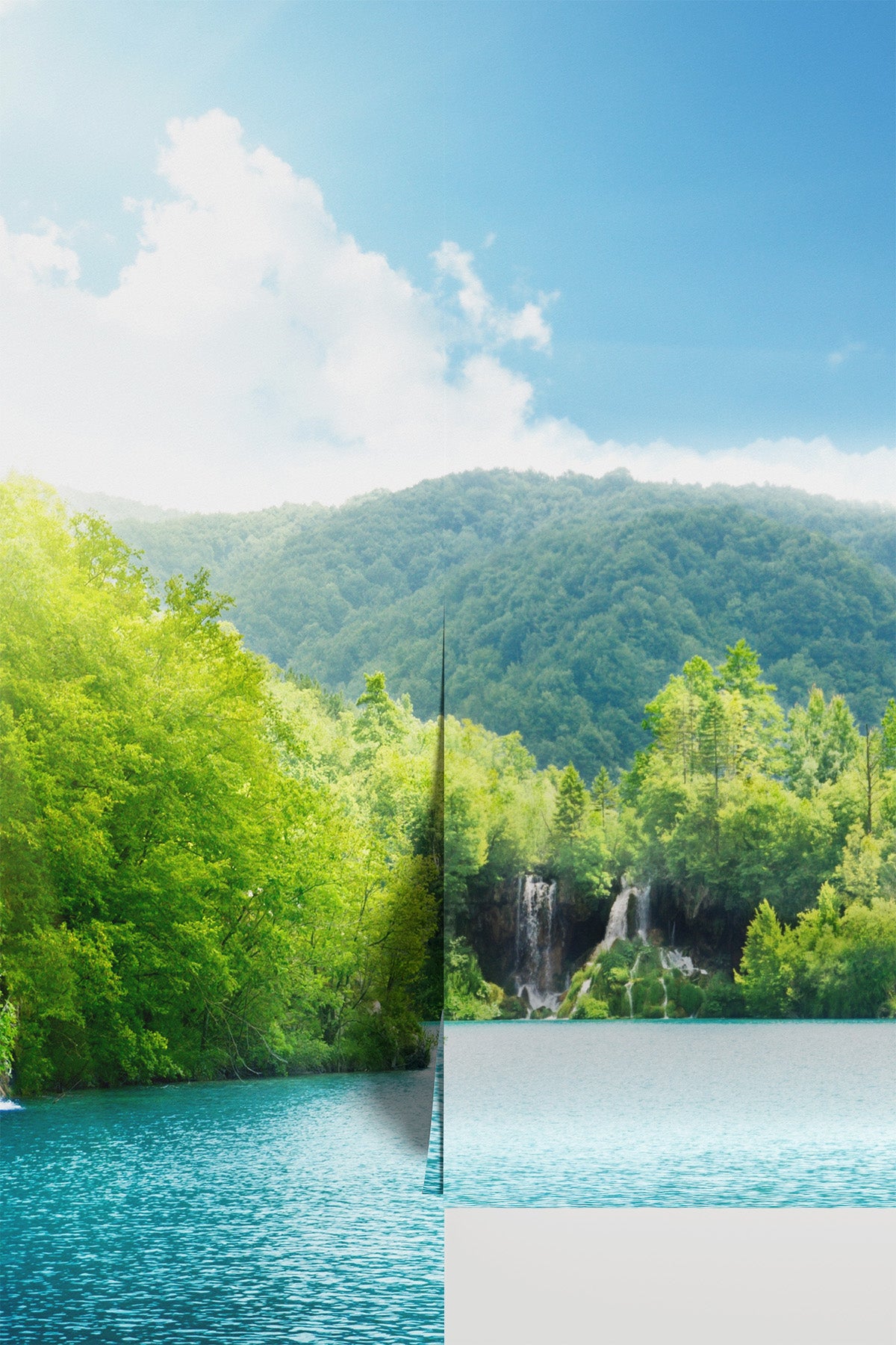Plitvice Lakes Wall Mural