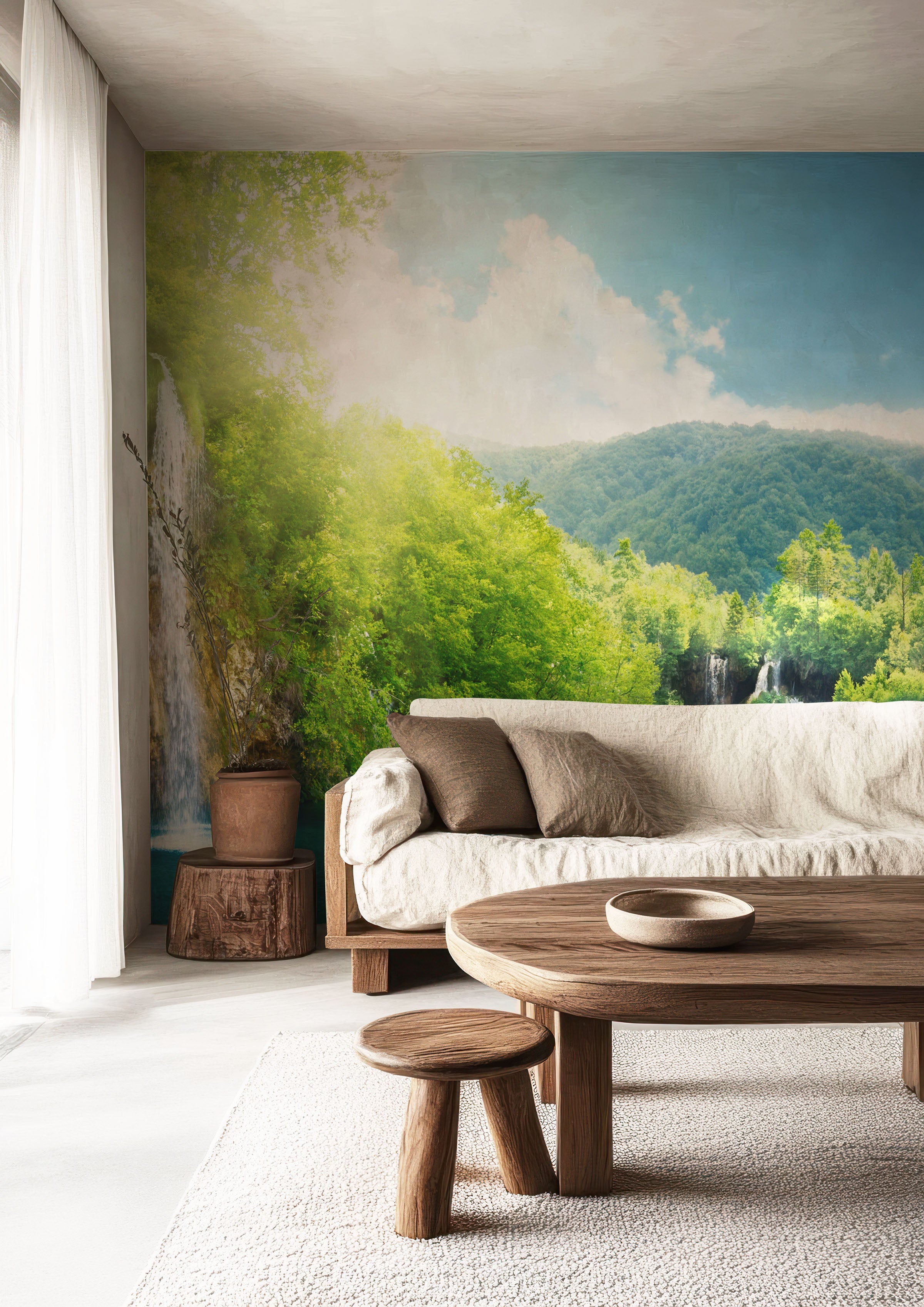 Plitvice Lakes Wall Mural