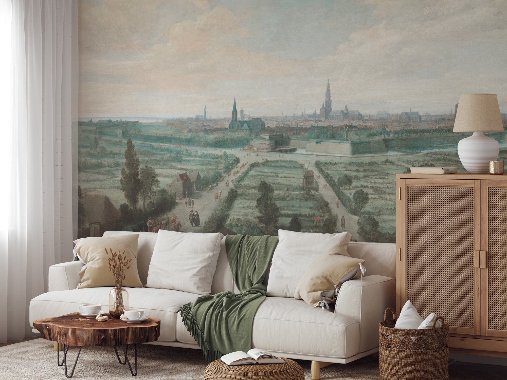 Historical Panoramic Antwerp