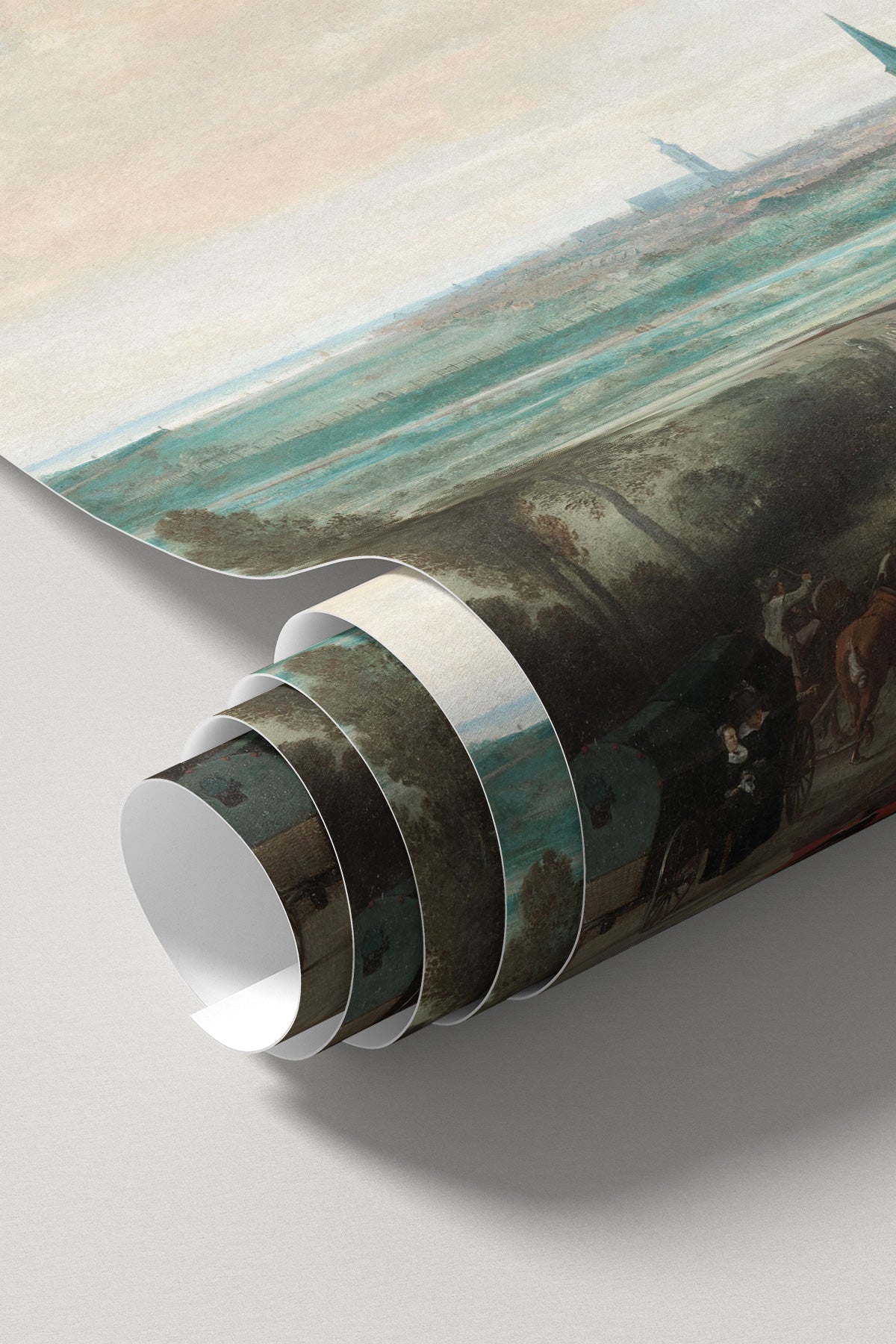 Historical Panoramic Antwerp