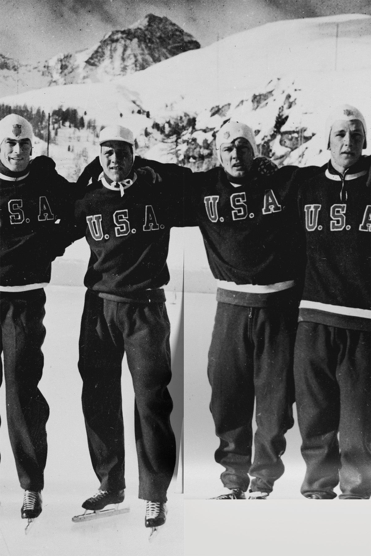 Vintage Olympics Wall Mural