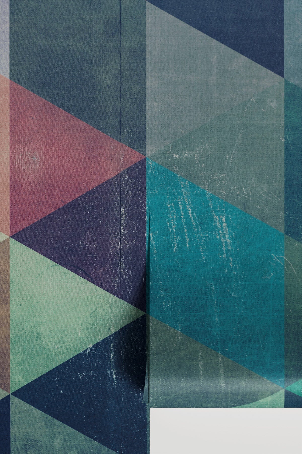 Grunge Triangle Abstract