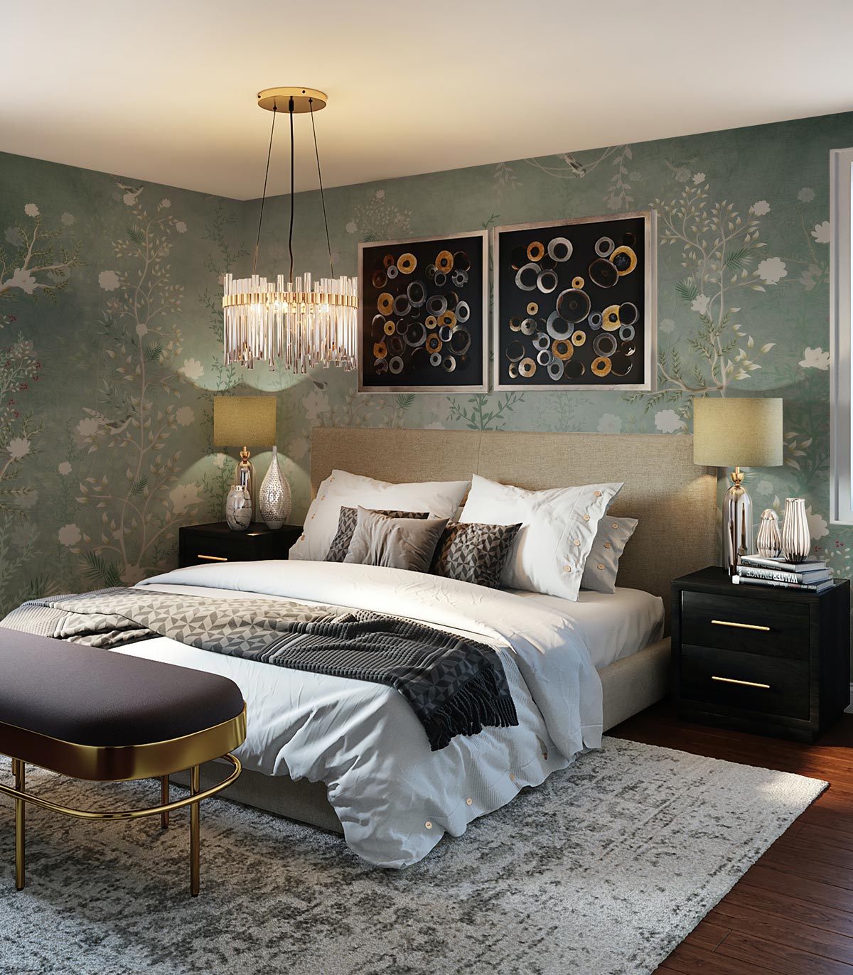 Elegant Enchantment Chinoiserie Garden