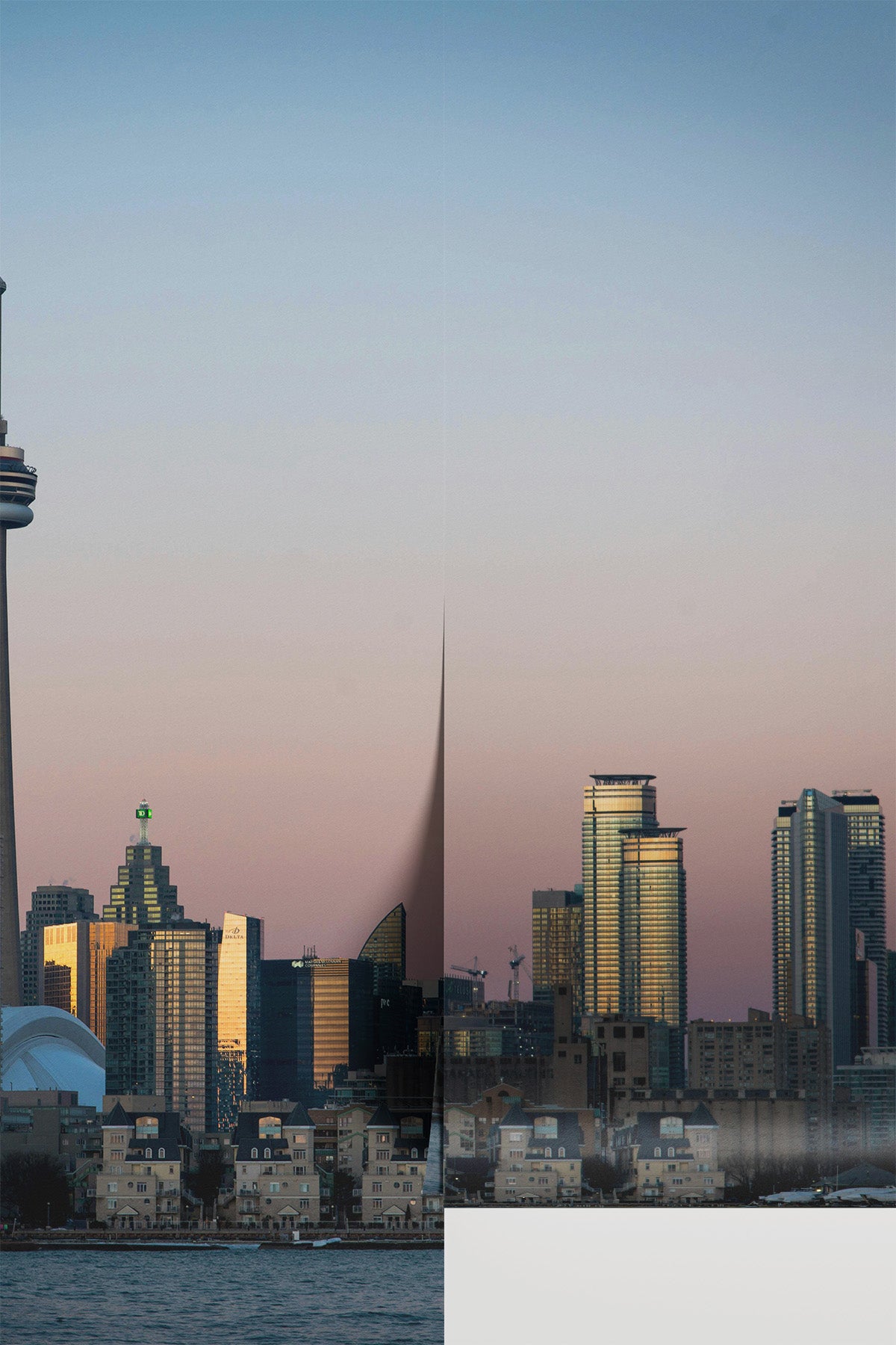 Toronto Sunset Skyline