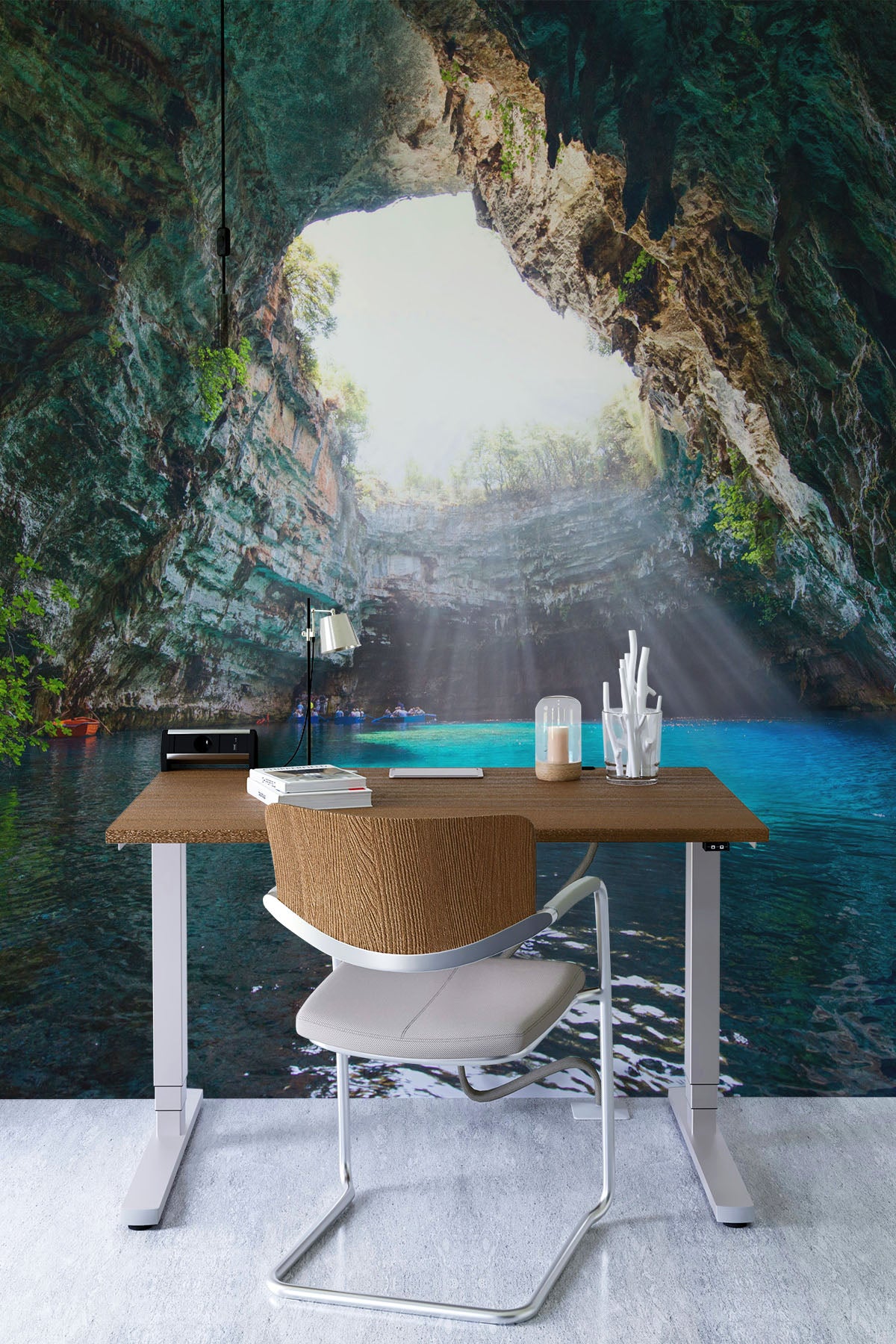 Cave View Wall Mural