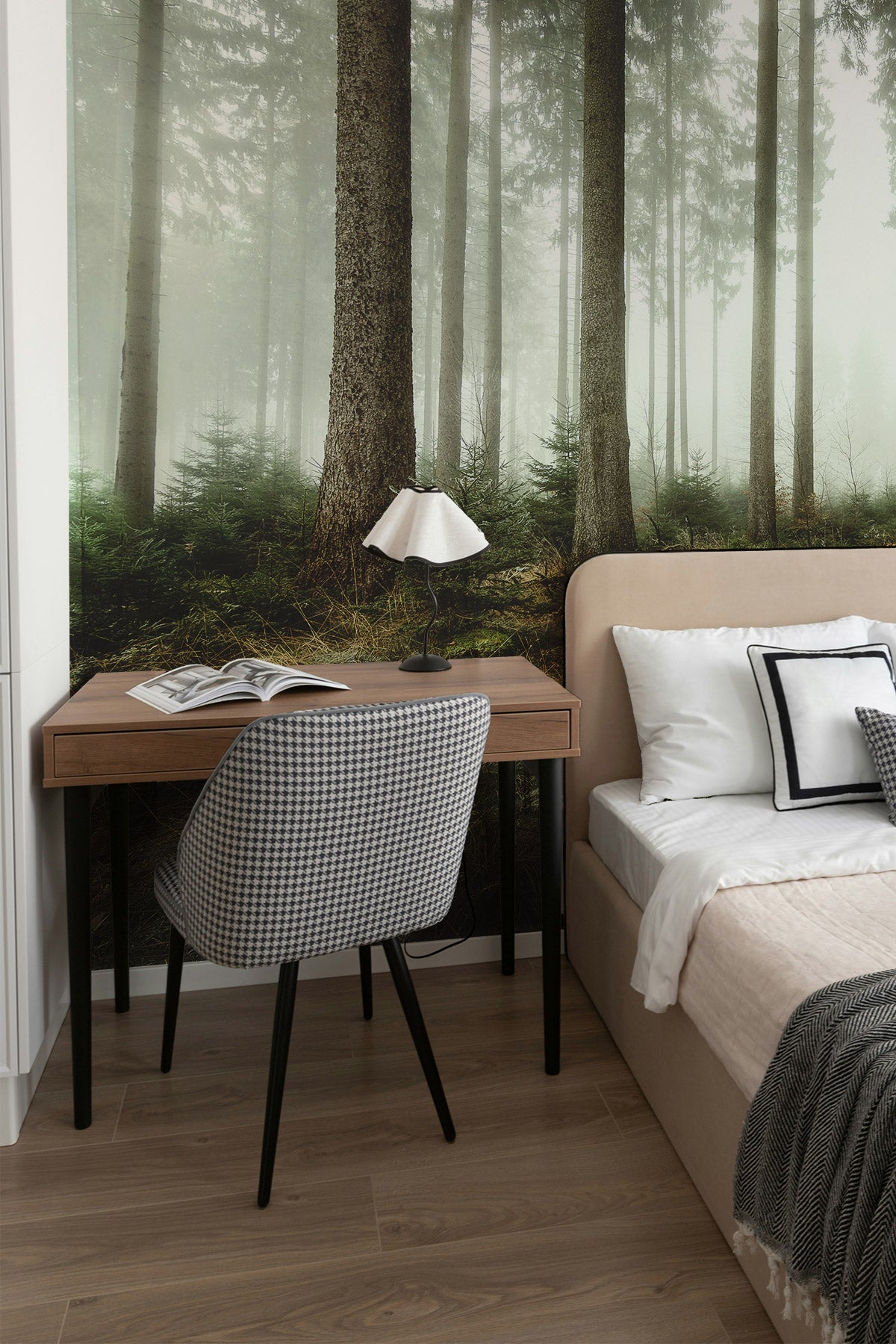 Autumn Sunrise in the Forest