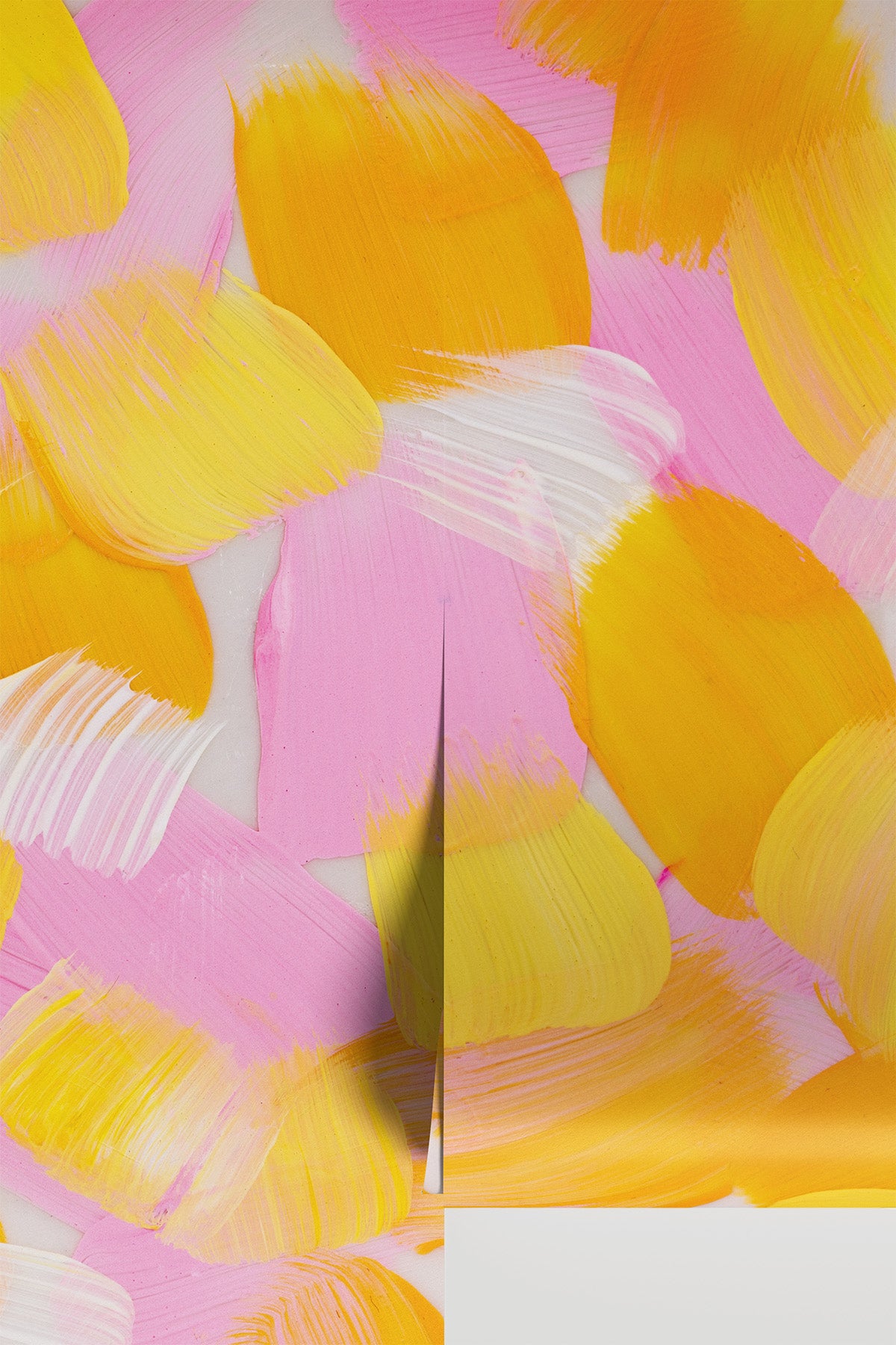 Starburst Paint Strokes Wall Mural