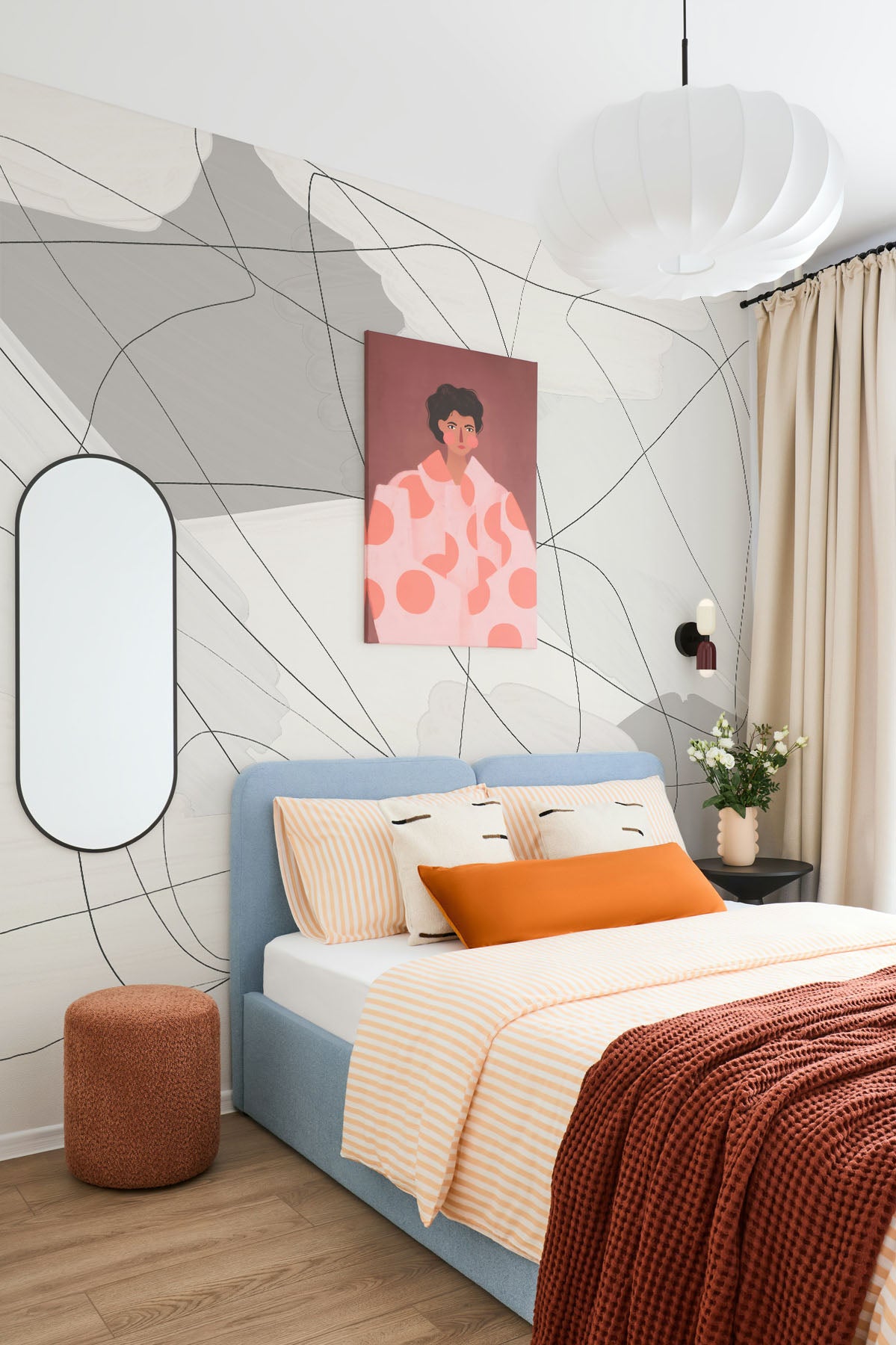 Abstraction Three Wall Mural