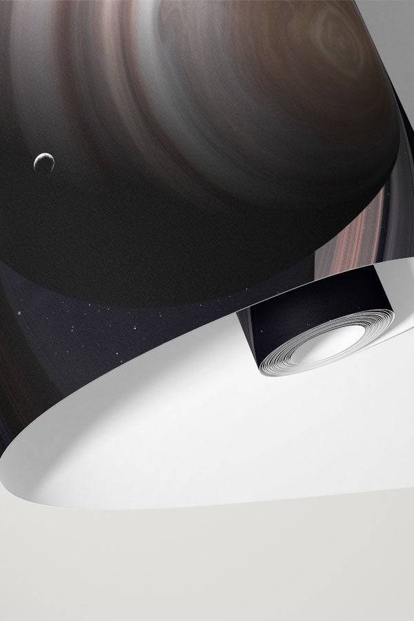 Saturn and Rings Wall Mural