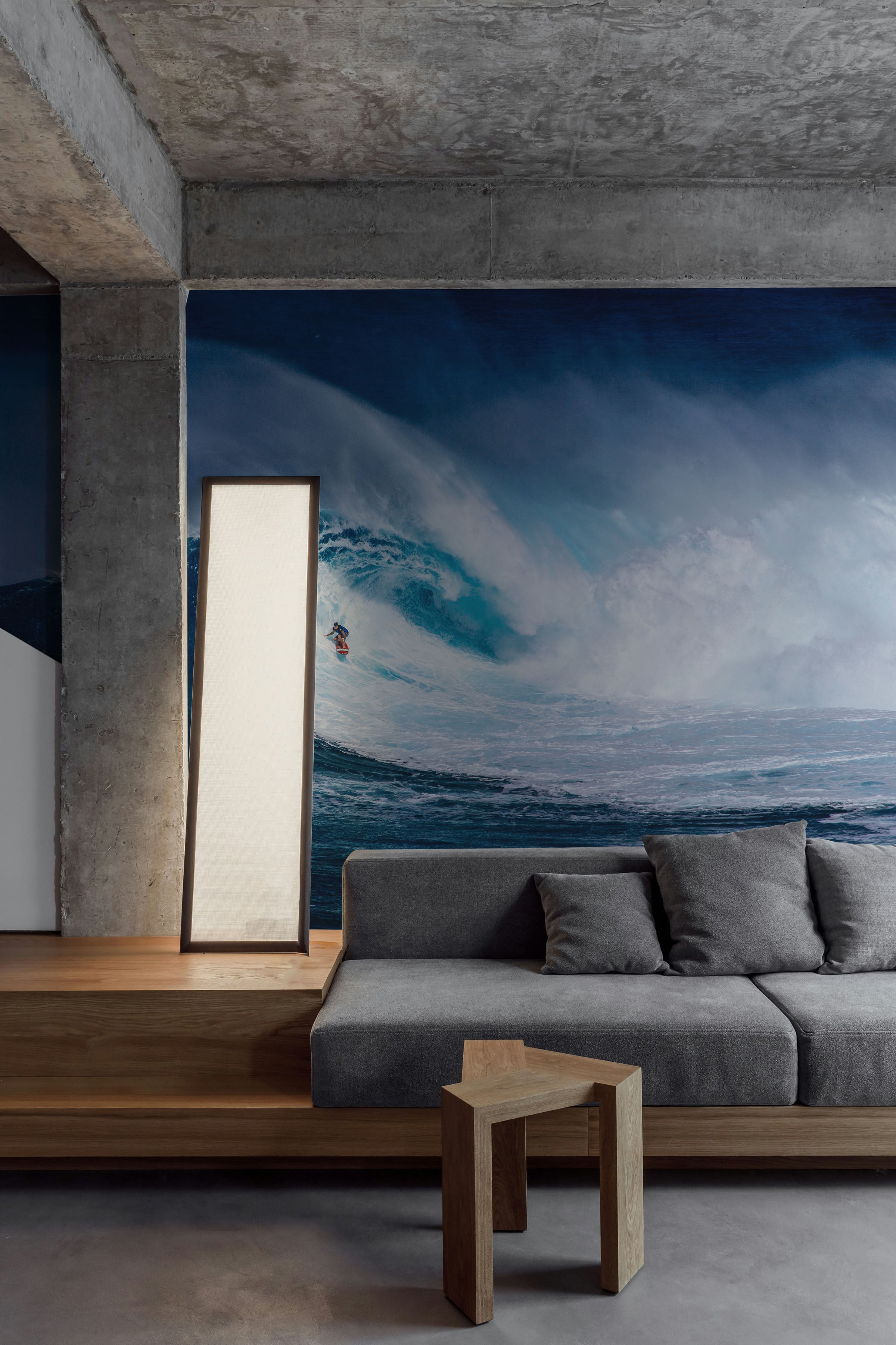 High Wave Surf Wall Mural