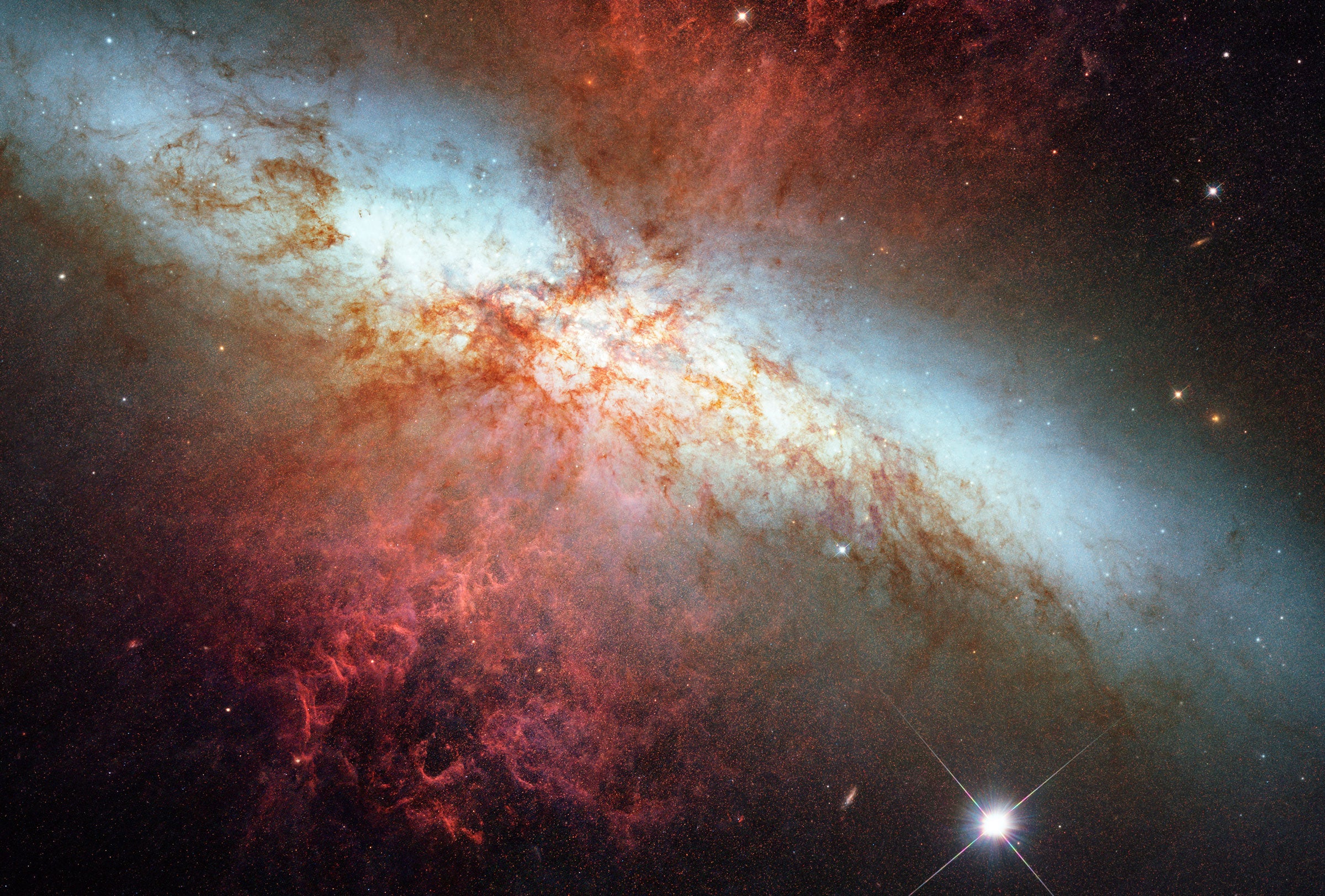 Deep Space Nebula Wall Mural
