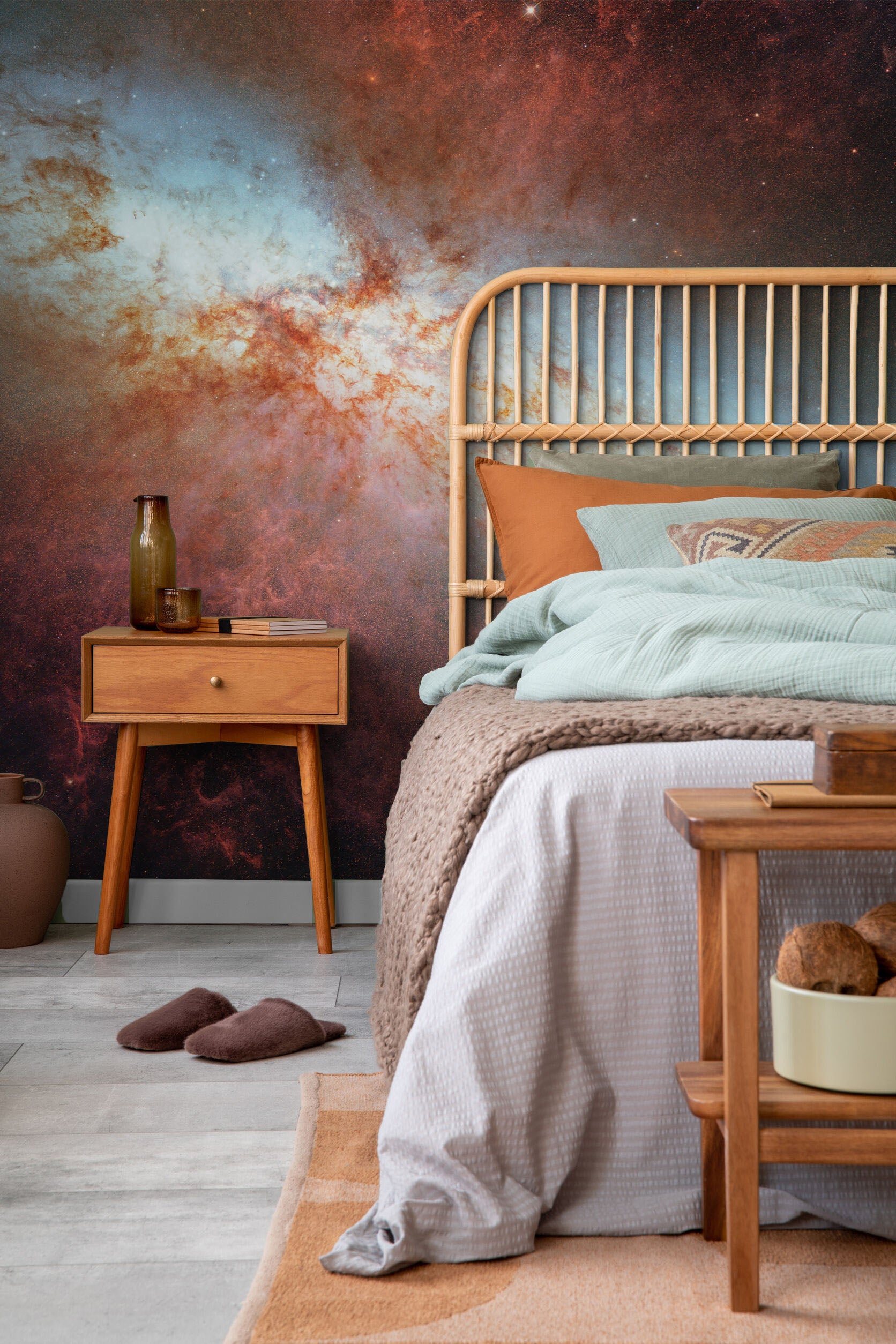 Deep Space Nebula Wall Mural