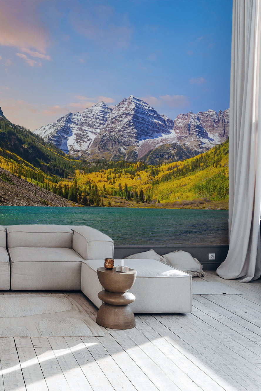 Maroon Bells and Maroon Lake