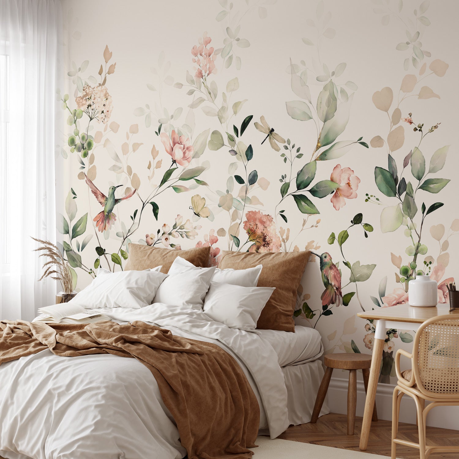 Garden Chinoiserie Wall Mural