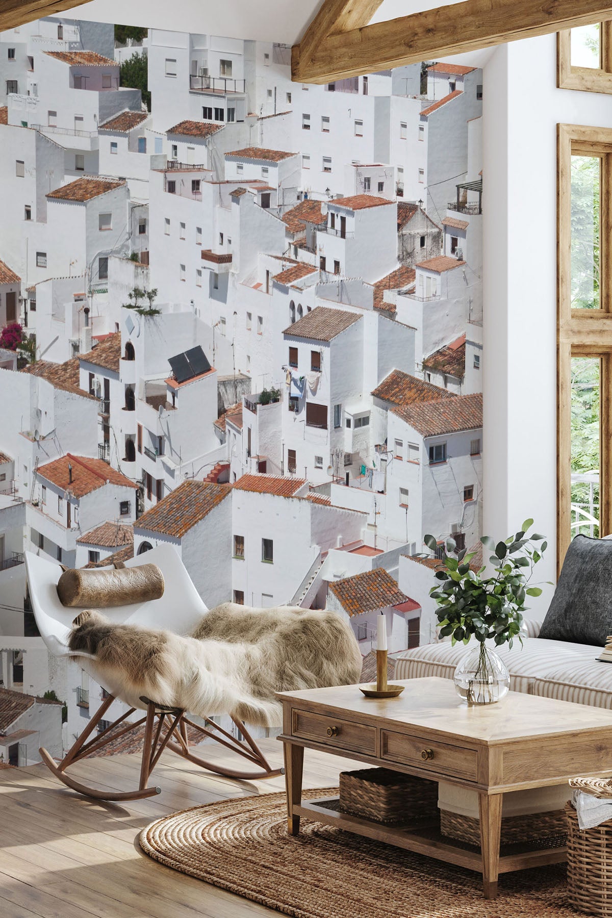 Casares, Málaga Wall Mural