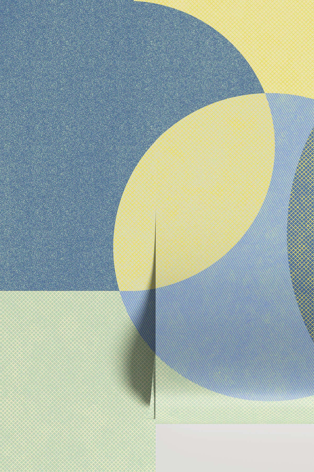 Indigo Sun Composition