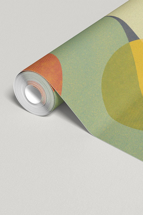 Retro Solar Abstract Shapes