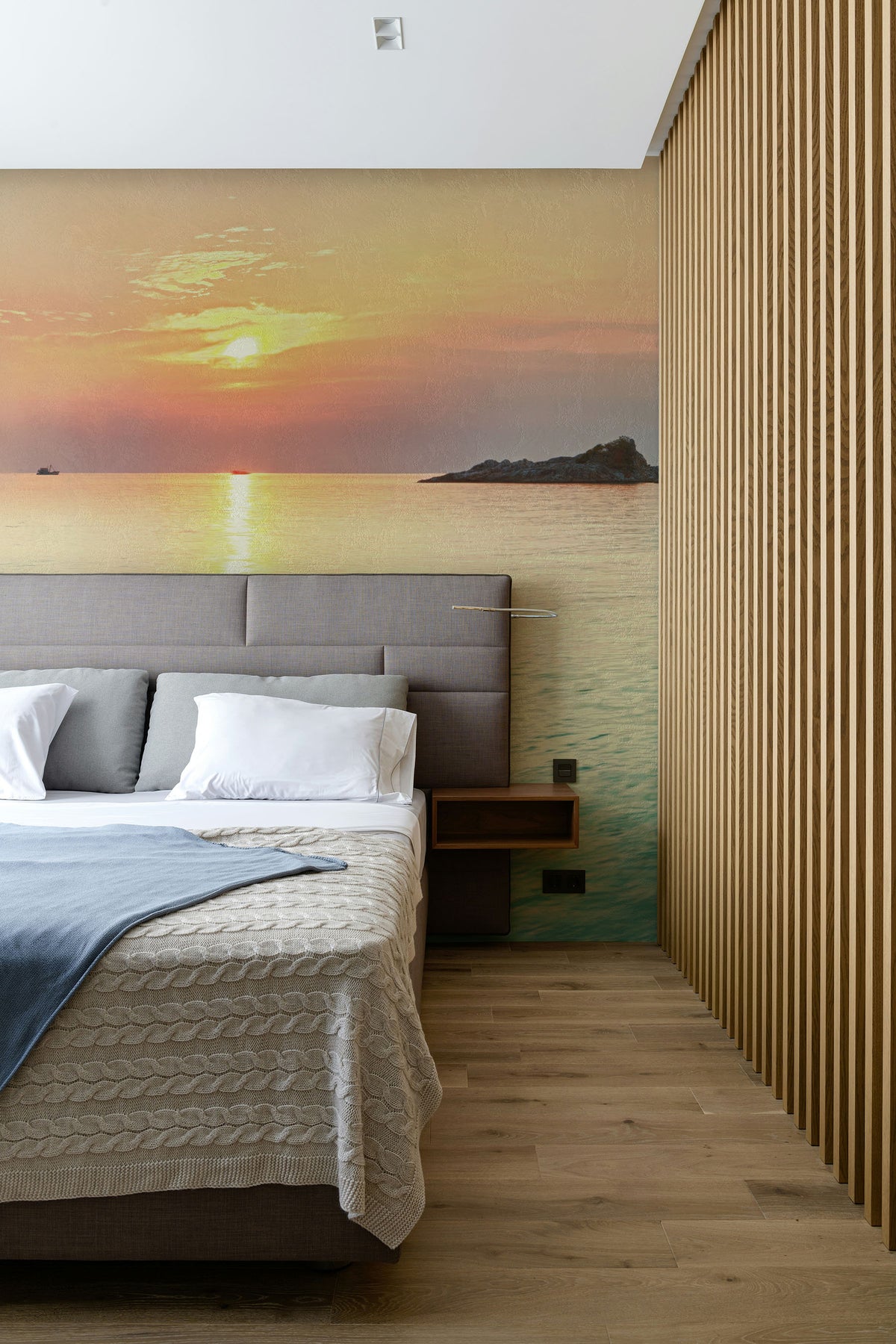 Sunrise Over Sea Panoramic