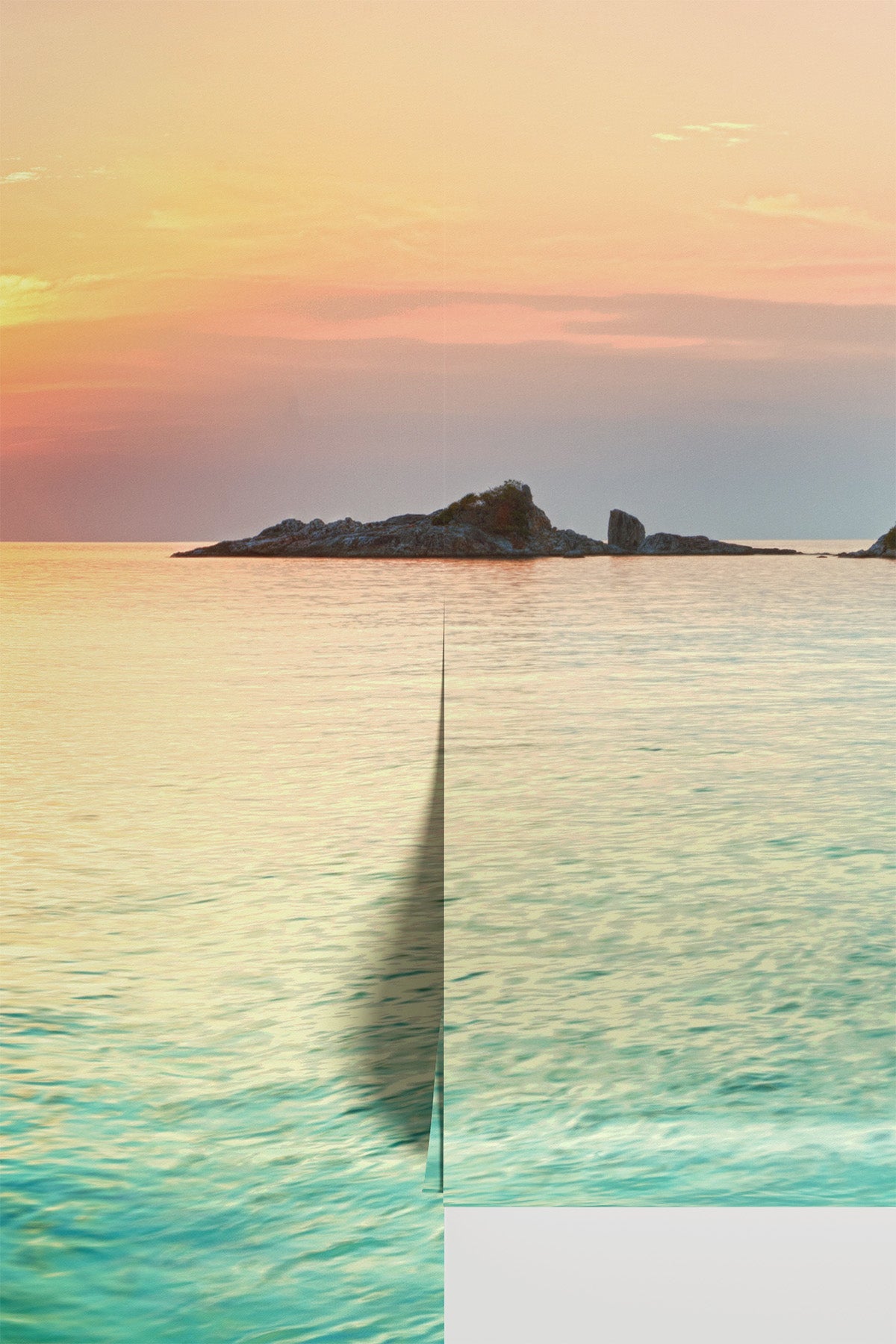 Sunrise Over Sea Panoramic
