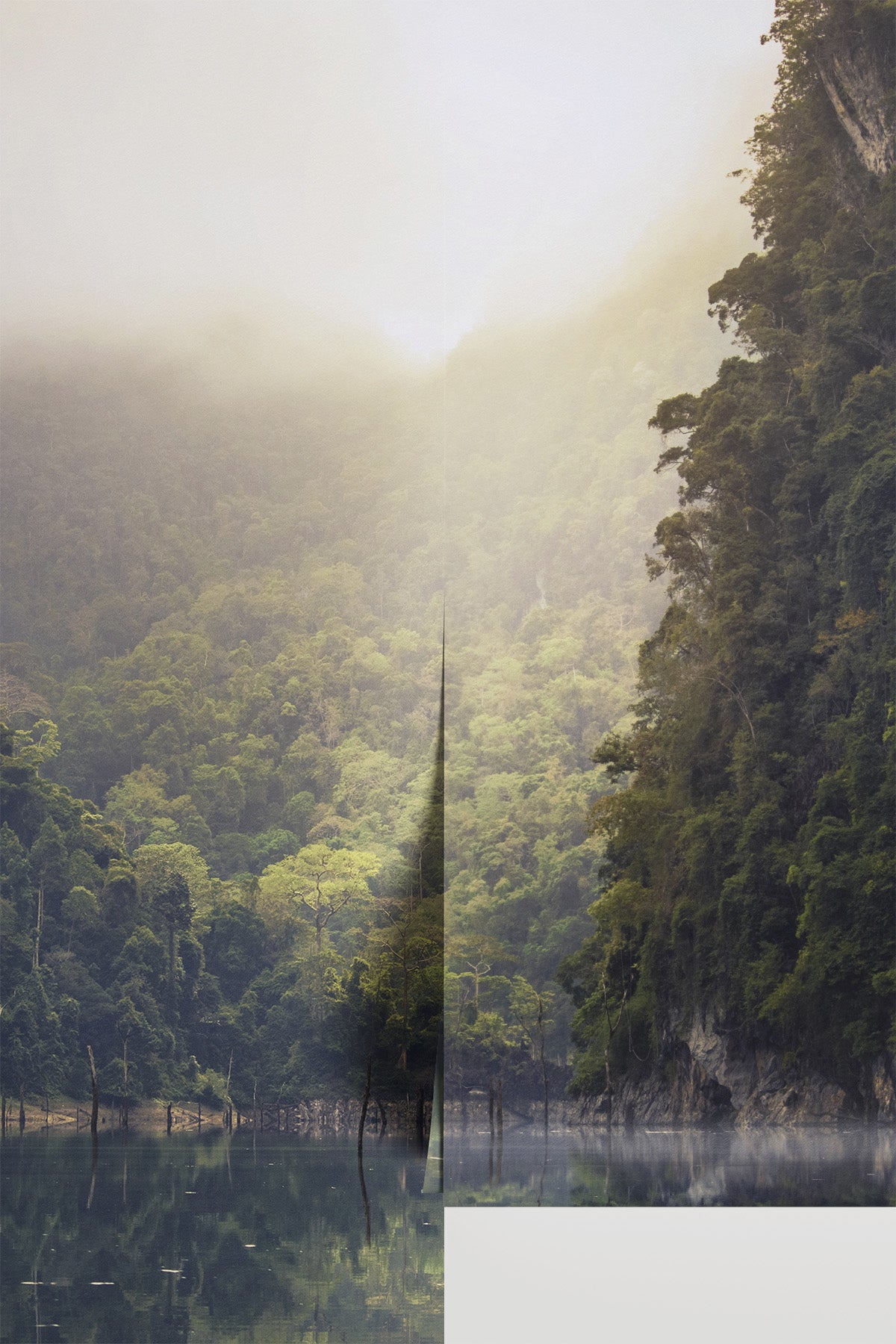 Mountains of Thailand Wall Mural