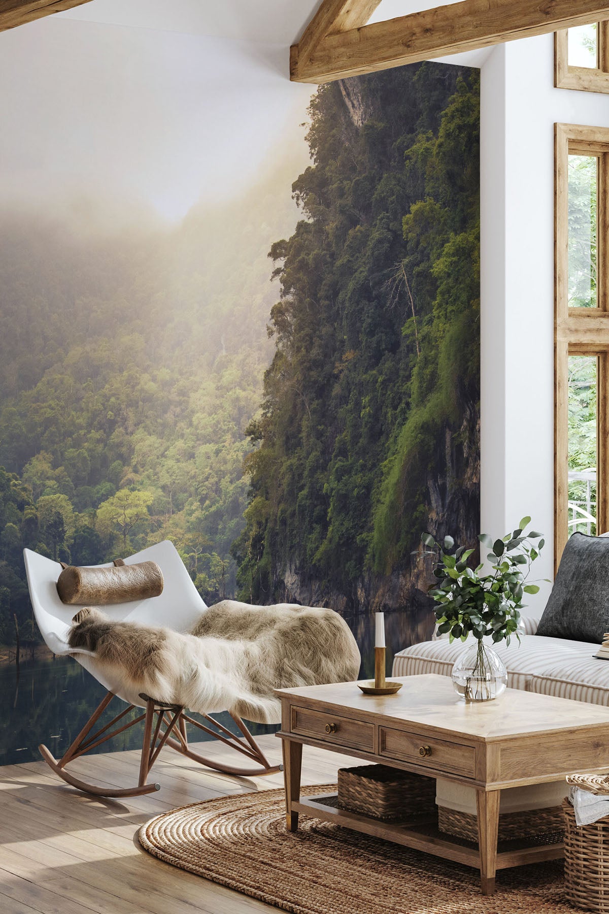 Mountains of Thailand Wall Mural