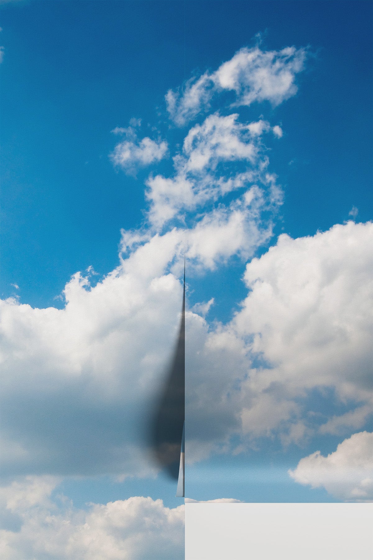 Blue Sky And Clouds Wall Mural