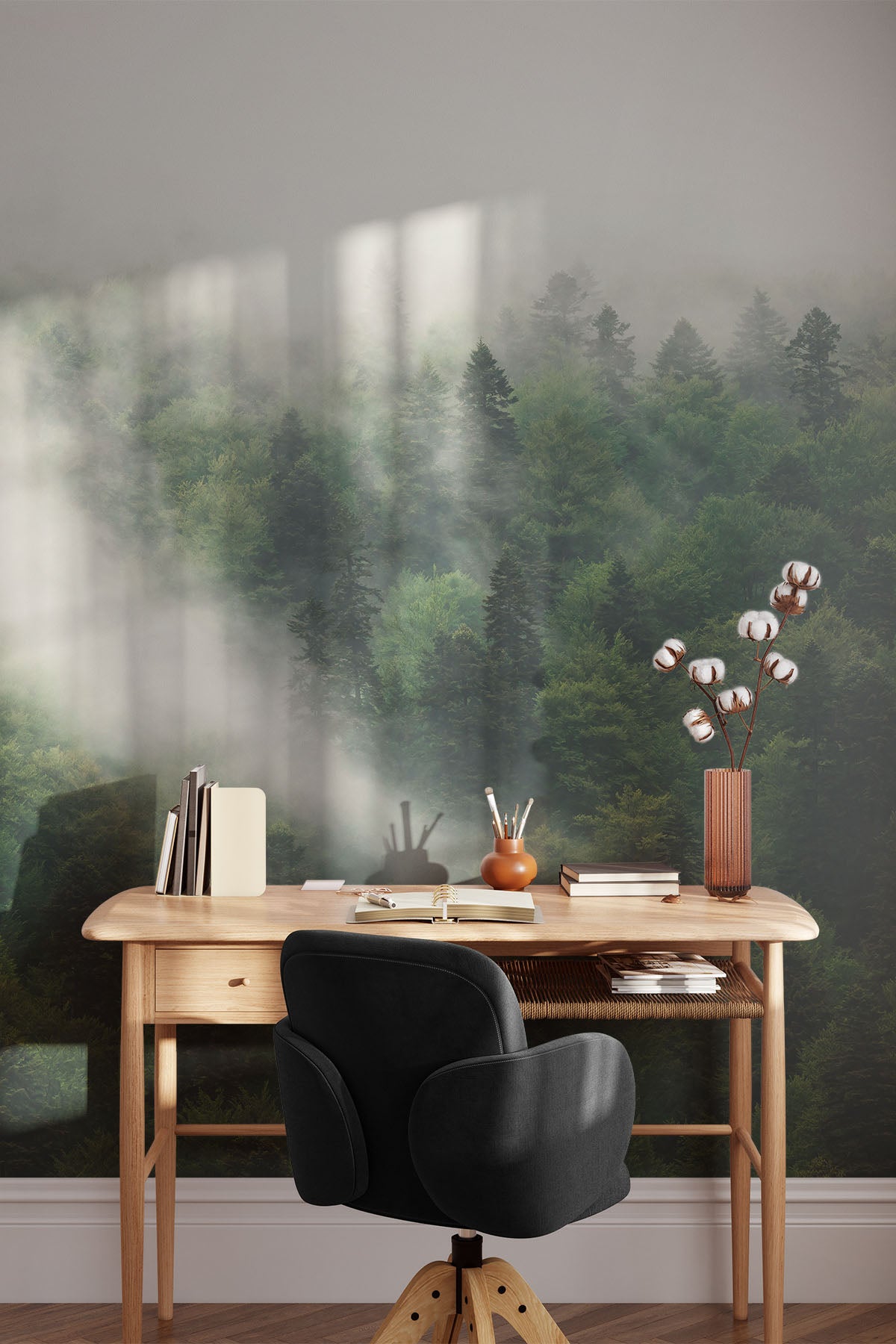 The Misty Wilderness Forest