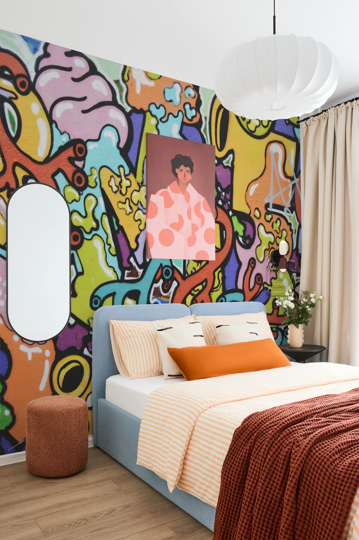 Coral Reef Street Art Wall Mural