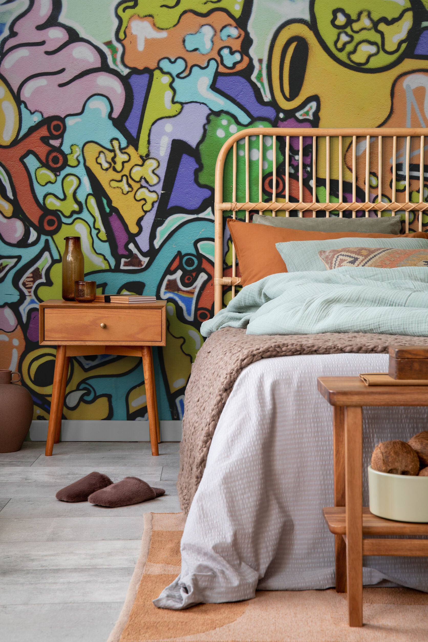Coral Reef Street Art Wall Mural