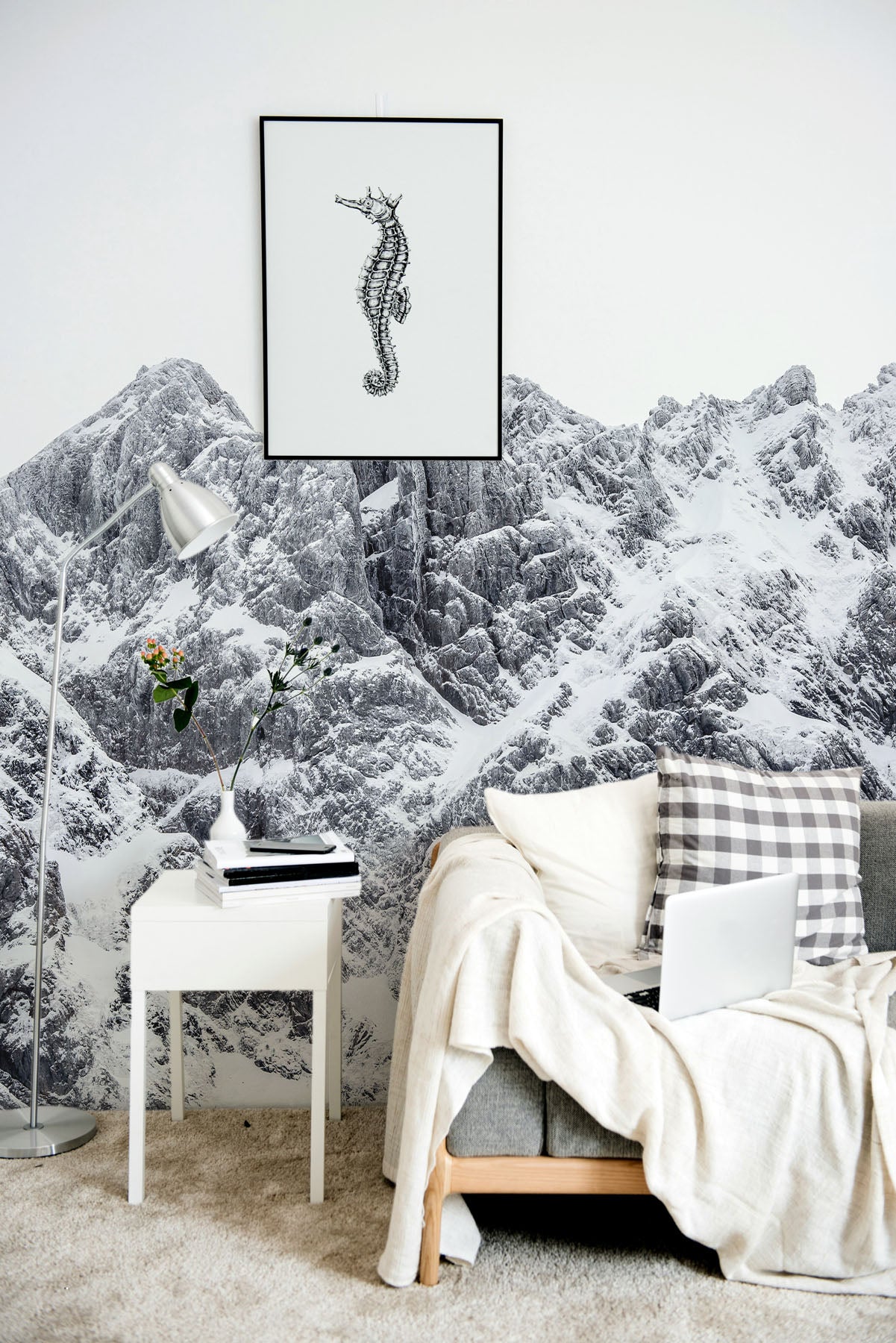 Swiss Mountains Wall Mural