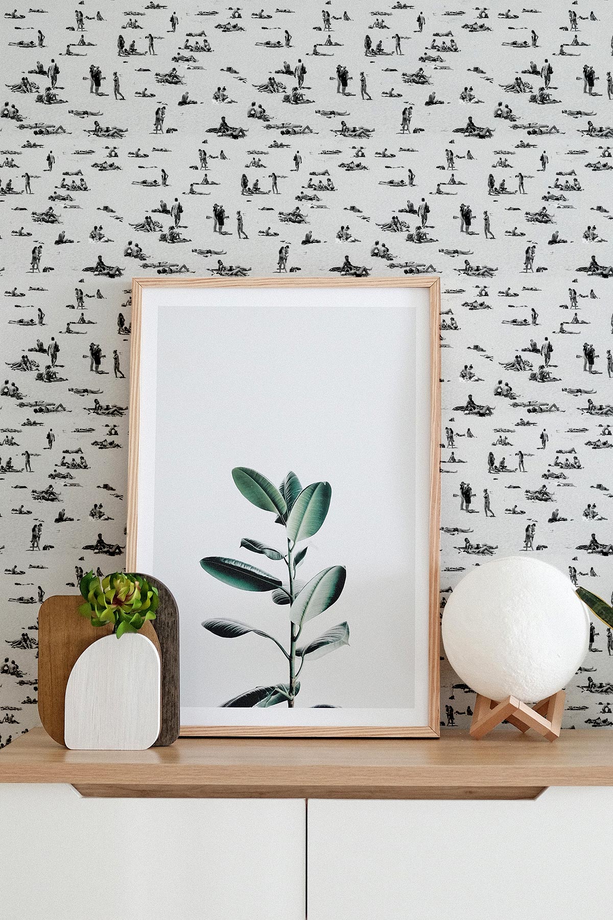 A Day at the Beach / Greyscale