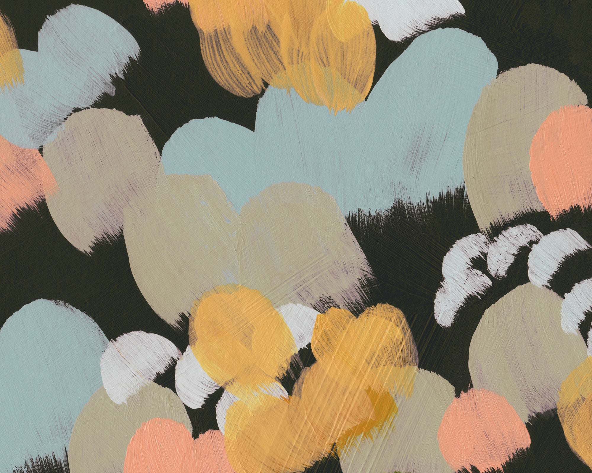 Abstract Petal Dance 2 Wall Mural