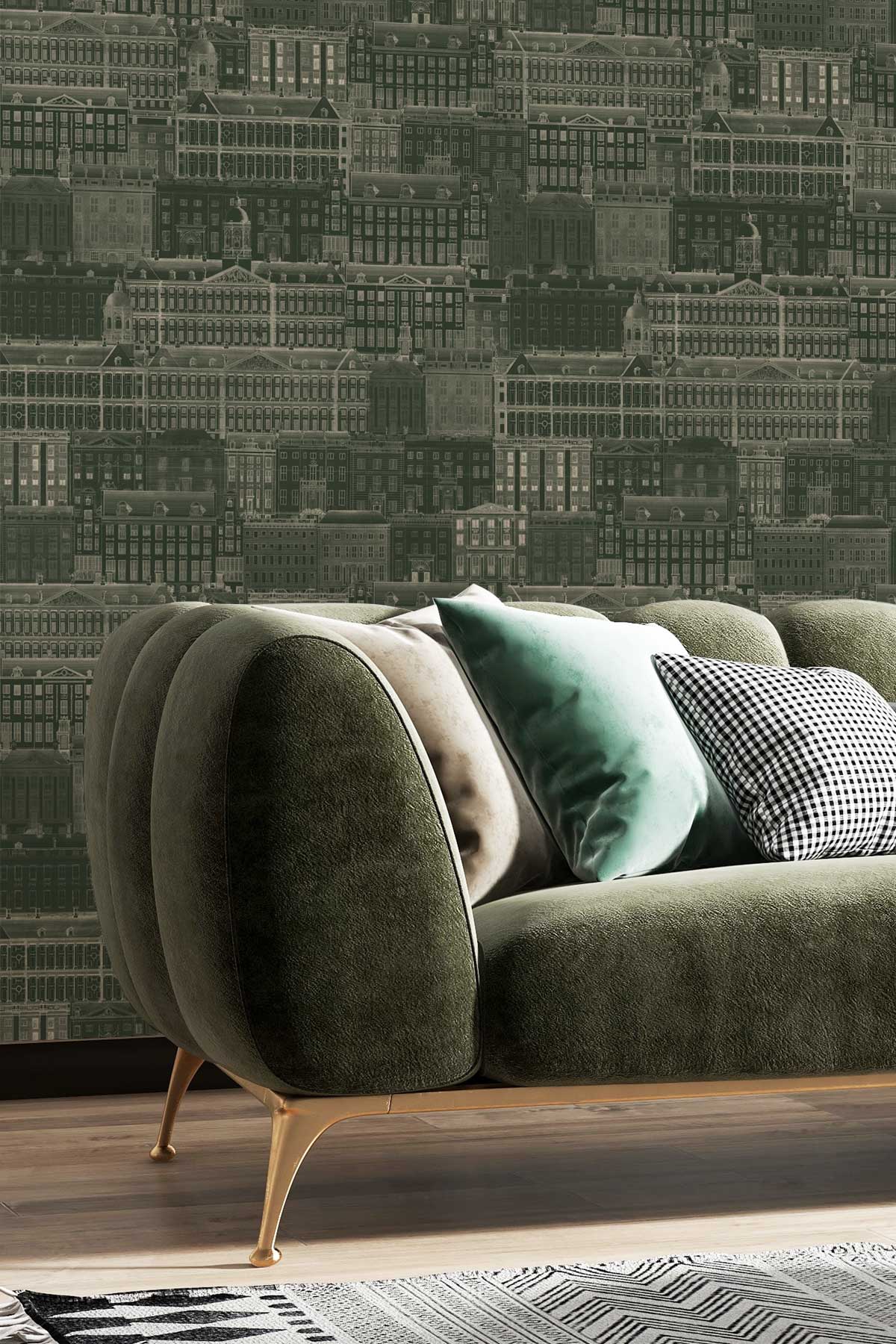 Amsterdam / Dark Green