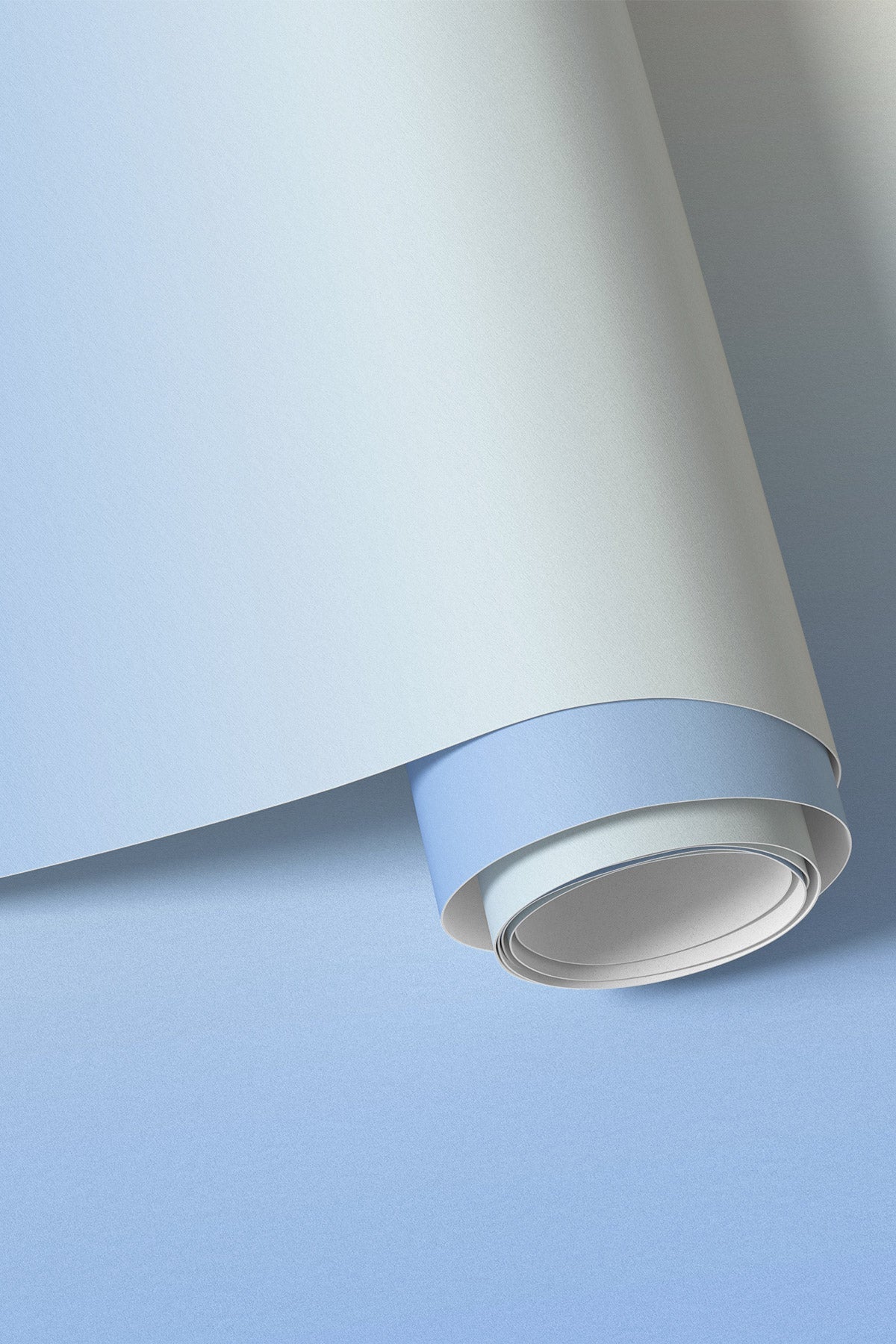 Closeup of Baby Blue Bliss Wallpaper