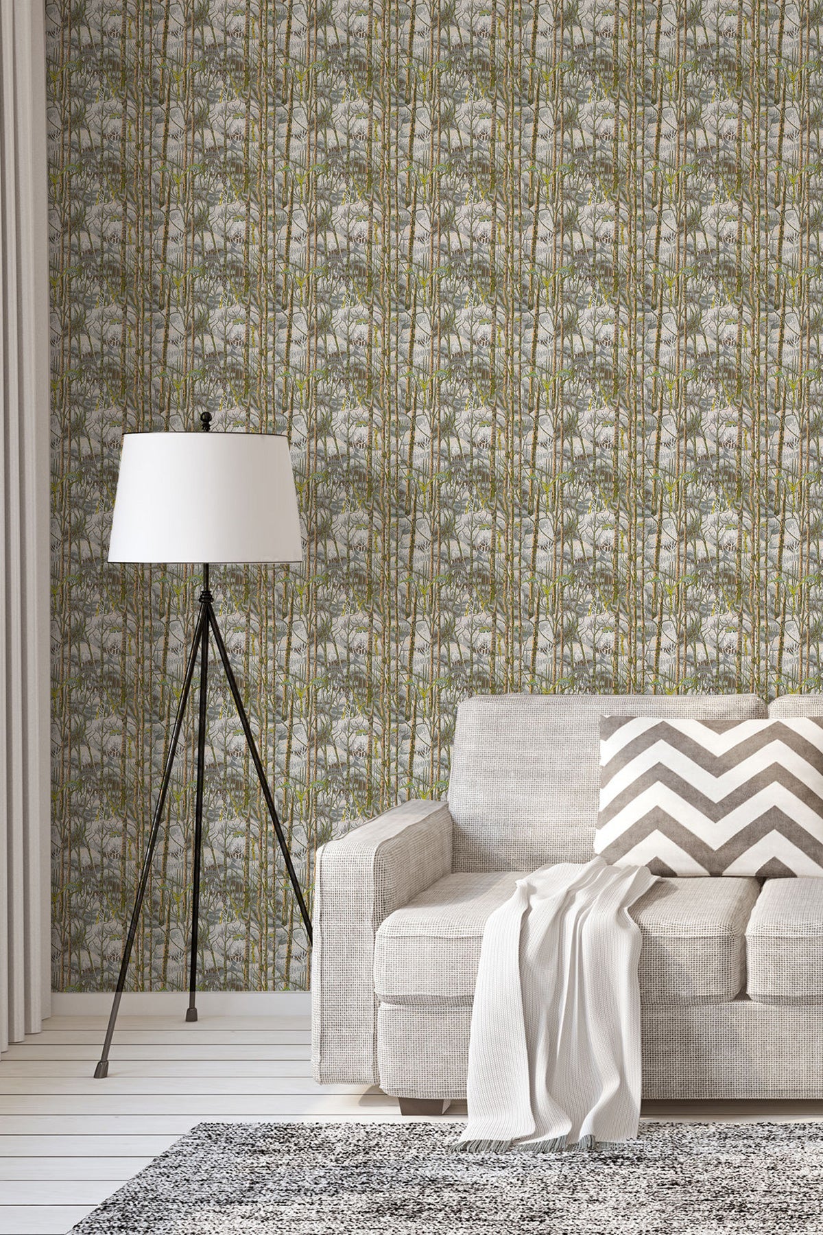 Birch Forest / Yellow