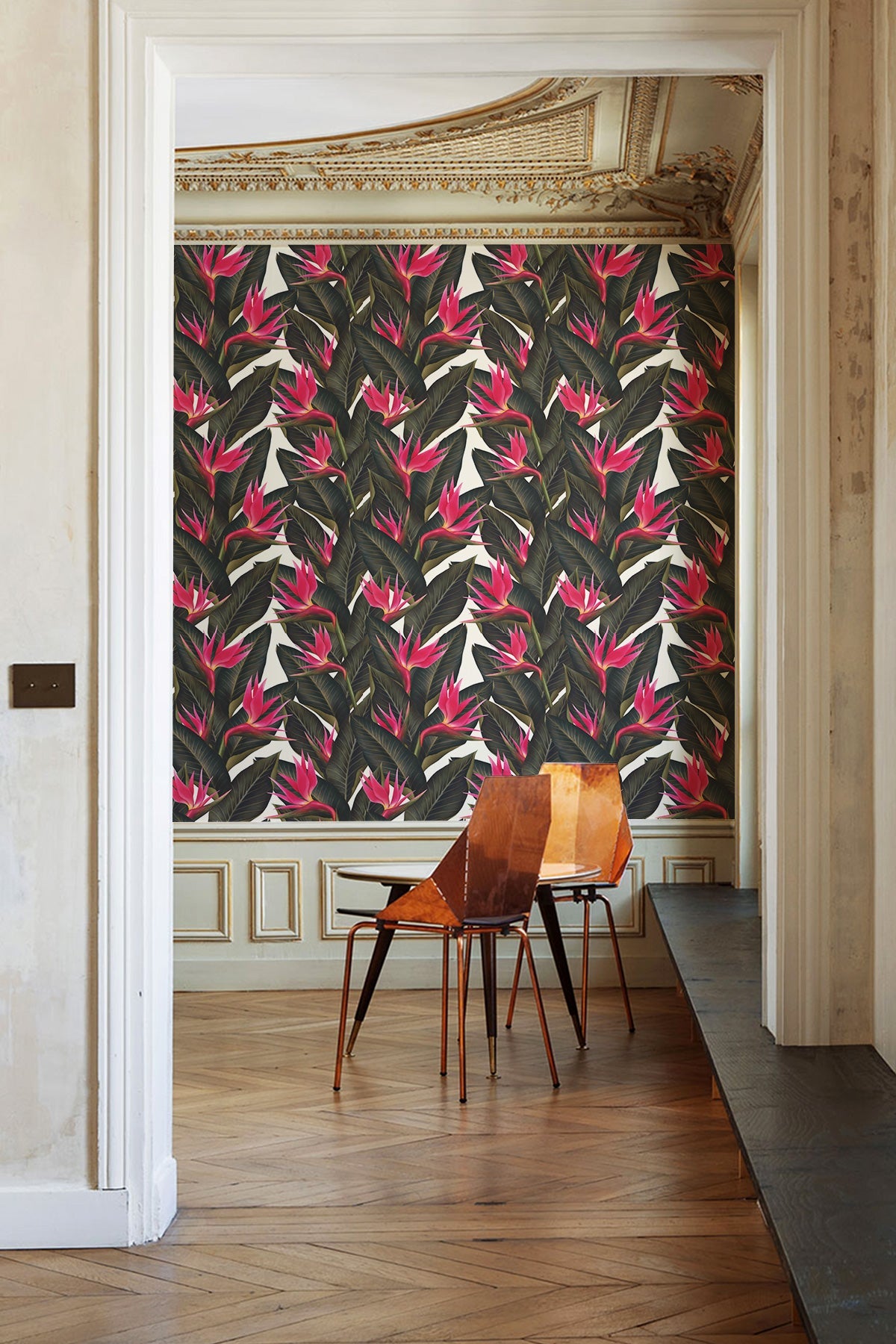 Birds of Paradise / Fuchsia