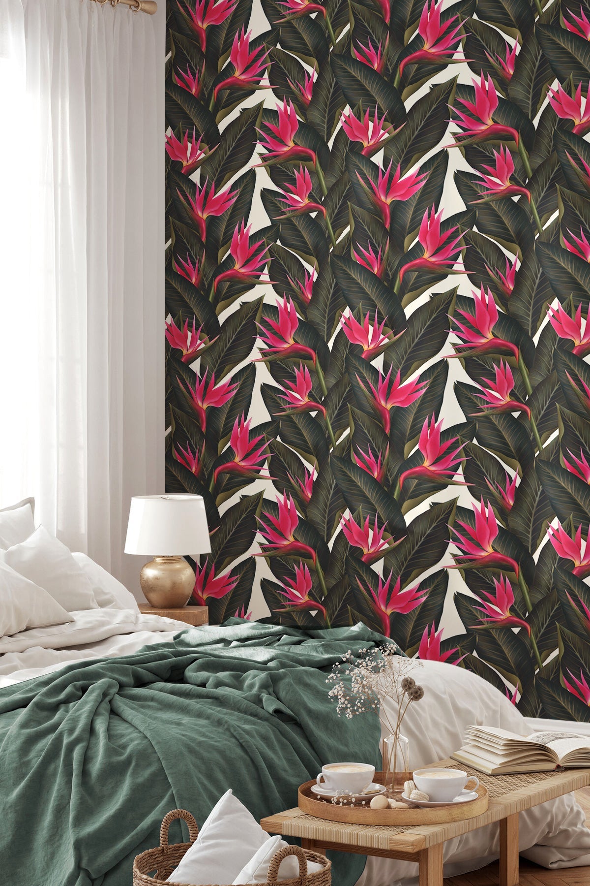 Birds of Paradise / Fuchsia