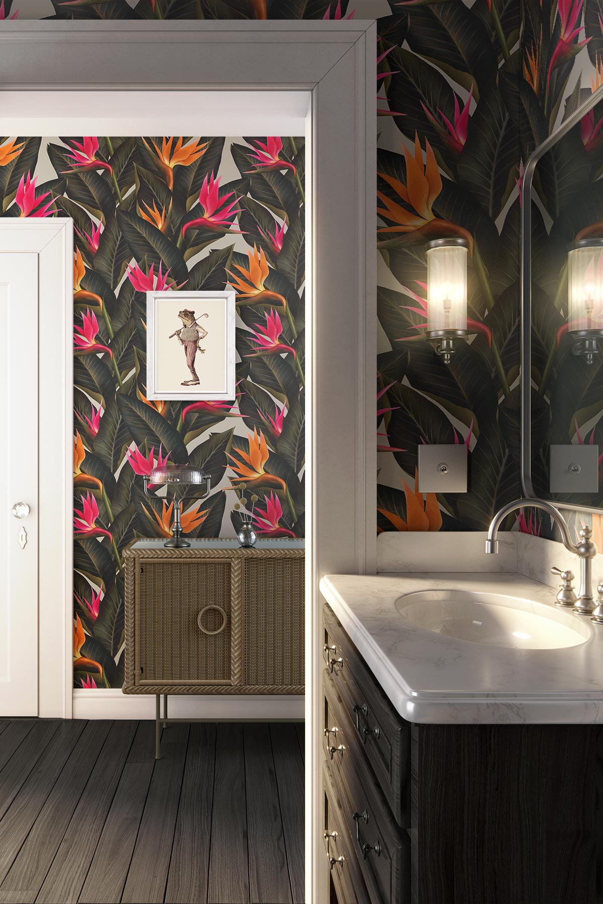 Birds of Paradise / Multicolor