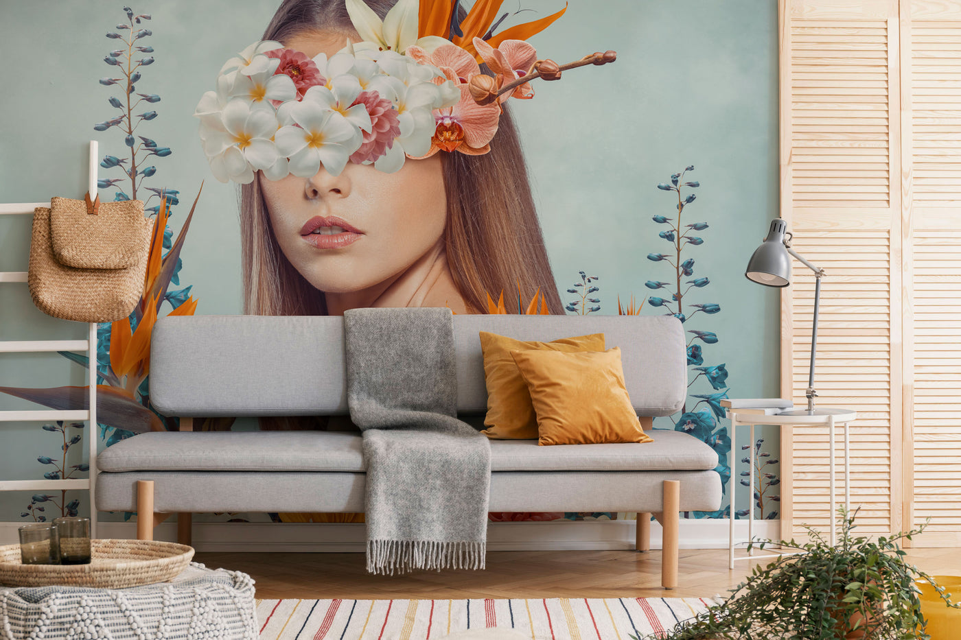 Blossoming Beauty Wall Mural