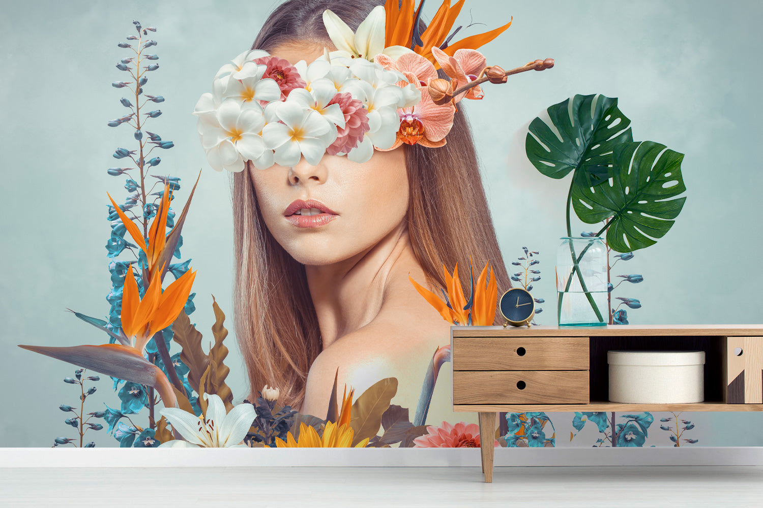 Blossoming Beauty Wall Mural