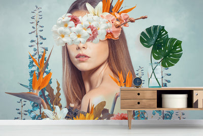 Blossoming Beauty Wall Mural